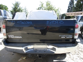 2005 TOYOTA TACOMA BLACK SR5 PRERUNNER TRD 4.0L V6 AT 2WD EXTRA CAB SHORT BED Z15973
